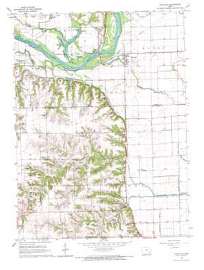 Muscatine USGS topographic map 41091a1