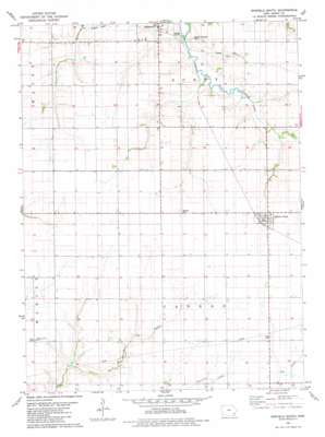 Winfield South topo map