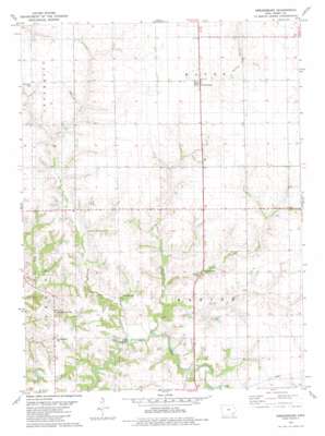 Swedesburg USGS topographic map 41091a5