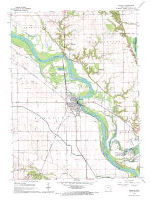 Wapello USGS topographic map 41091b2