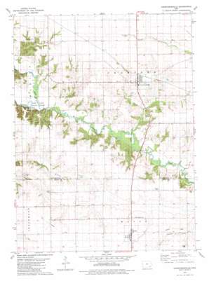 Crawfordsville USGS topographic map 41091b5