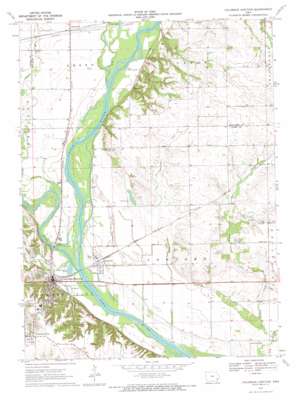 Columbus Junction USGS topographic map 41091c3