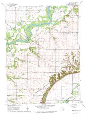 Muscatine NW USGS topographic map 41091d2