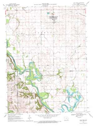 Lone Tree USGS topographic map 41091d4