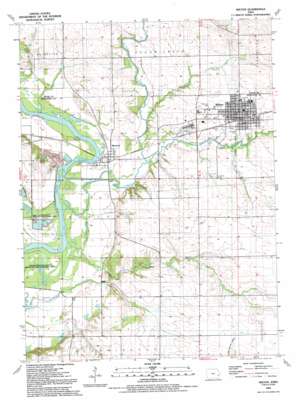 Iowa City USGS topographic map 41091e1