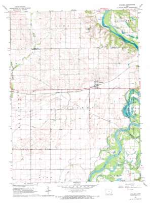 Atalissa USGS topographic map 41091e2