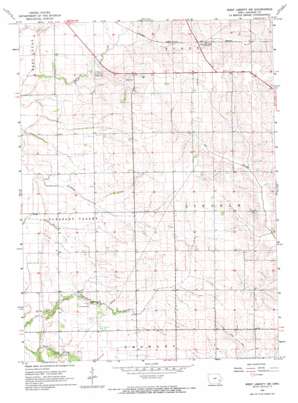 West Liberty Sw topo map