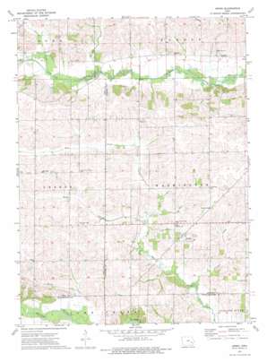 Amish USGS topographic map 41091e7