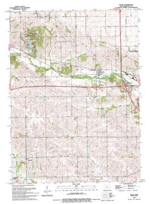 Tiffin USGS topographic map 41091f6