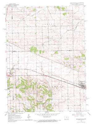 Mechanicsville USGS topographic map 41091h3