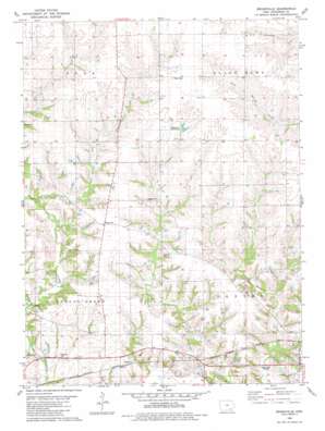 Oskaloosa USGS topographic map 41092a1