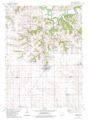 Hedrick USGS topographic map 41092b3