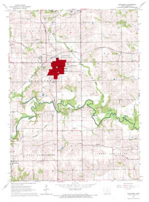 Sigourney USGS topographic map 41092c2