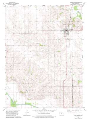 New Sharon USGS topographic map 41092d6