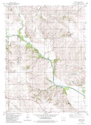 Peoria USGS topographic map 41092d7