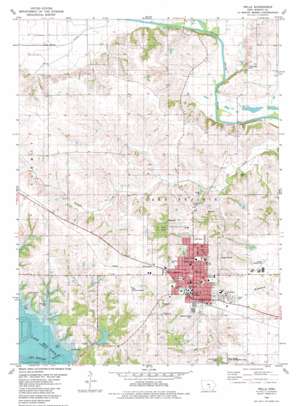 Pella USGS topographic map 41092d8