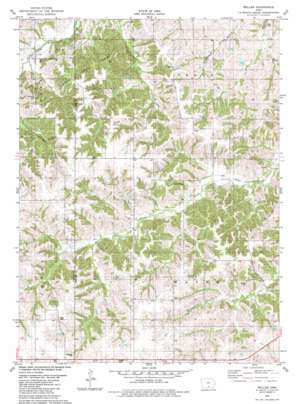 Weller USGS topographic map 41093a1