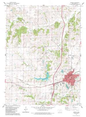 Osceola USGS topographic map 41093a7