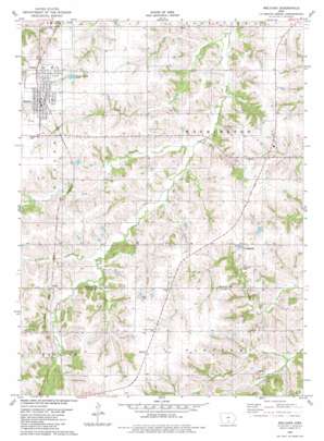 Melcher-Dallas USGS topographic map 41093b2
