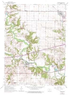 Waukee USGS topographic map 41093e8