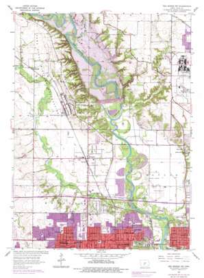 Des Moines NW USGS topographic map 41093f6