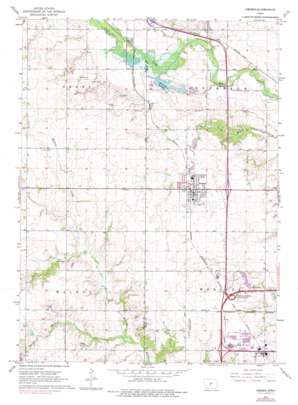 Grimes USGS topographic map 41093f7