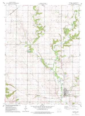 Maxwell USGS topographic map 41093h4