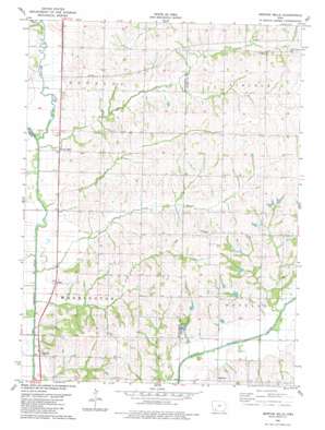 Morton Mills USGS topographic map 41094a8