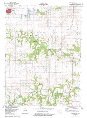Earlham East USGS topographic map 41094d1