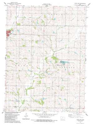 Exira East USGS topographic map 41094e7