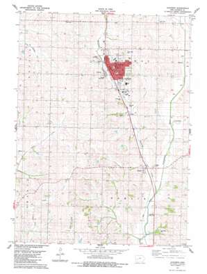Audubon USGS topographic map 41094f8