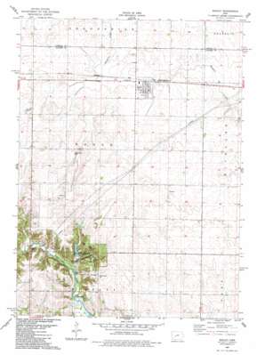Bagley USGS topographic map 41094g4