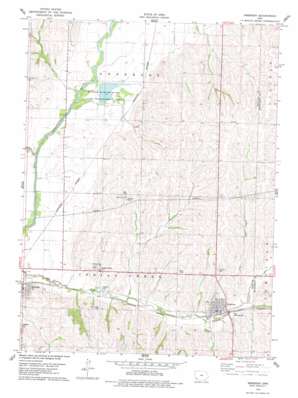 Emerson USGS topographic map 41095a4