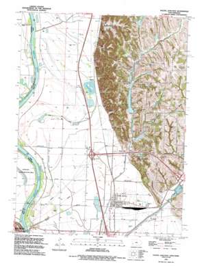 Pacific Junction USGS topographic map 41095a7