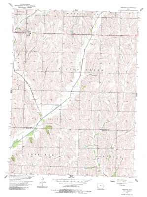 Treynor USGS topographic map 41095b5