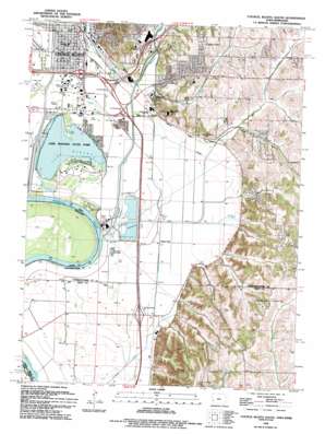 Council Bluffs South USGS topographic map 41095b7