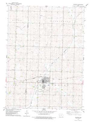 Manning topo map