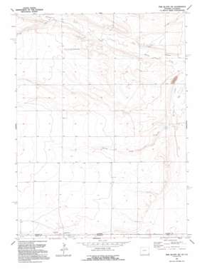 Pine Bluffs SW USGS topographic map 41104a2