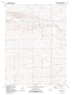 Farthing Ranch topo map