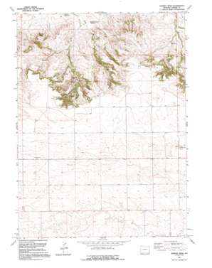 Gurney Peak USGS topographic map 41104d2