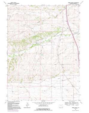 Nimmo Ranch USGS topographic map 41104d8