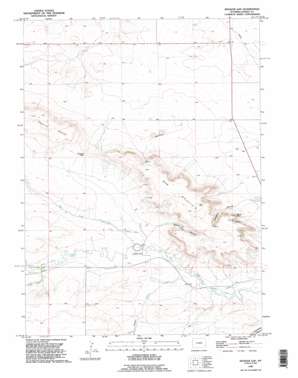 Kessler Gap USGS topographic map 41104f3