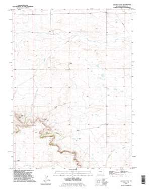 Needle Rock USGS topographic map 41104g4