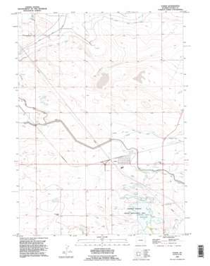 Yoder USGS topographic map 41104h3