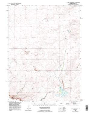 Glomill Reservoir USGS topographic map 41104h5