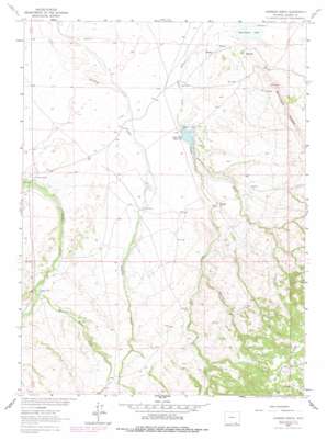 Johnson Ranch topo map