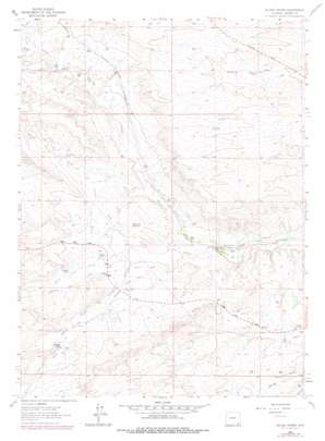 Silver Crown USGS topographic map 41105b1