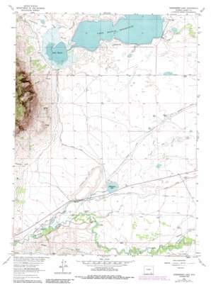 Sodergreen Lake topo map