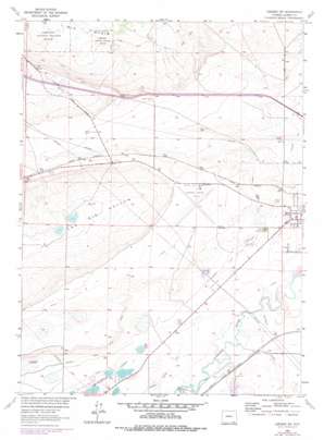 Laramie SW USGS topographic map 41105c6