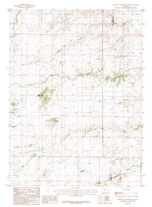 Ragged Top Mountain USGS topographic map 41105d3